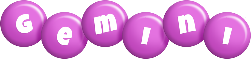 Gemini candy-purple logo