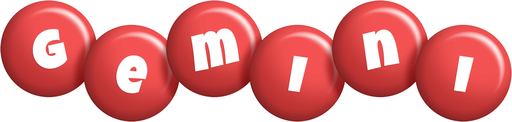 Gemini candy-red logo