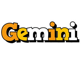 Gemini cartoon logo