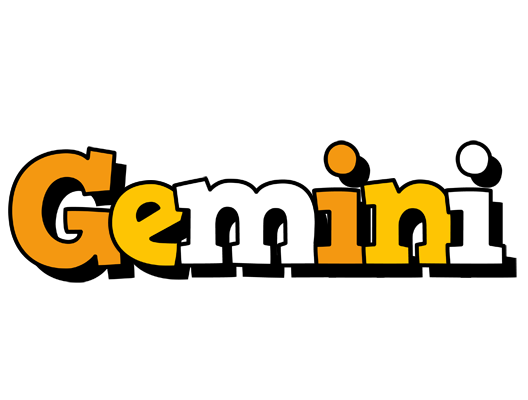Gemini cartoon logo