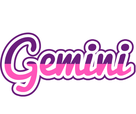 Gemini cheerful logo