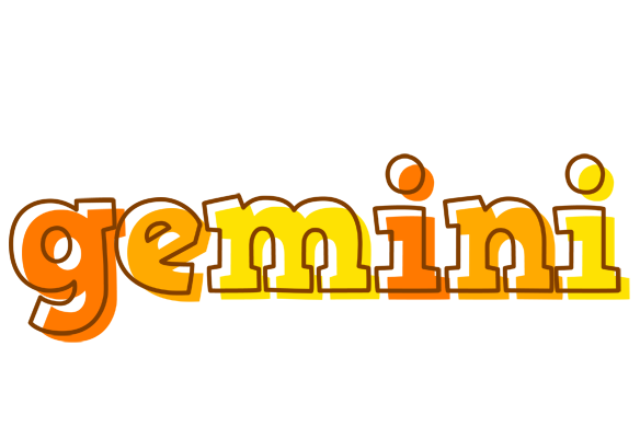 Gemini desert logo