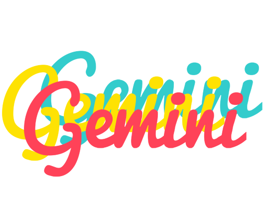 Gemini disco logo