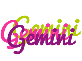 Gemini flowers logo