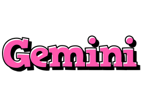 Gemini girlish logo