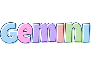 Gemini pastel logo