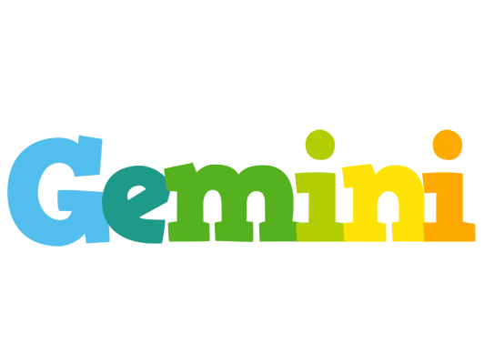 Gemini rainbows logo