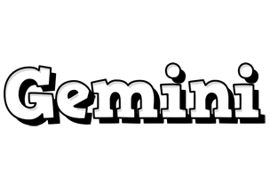 Gemini snowing logo