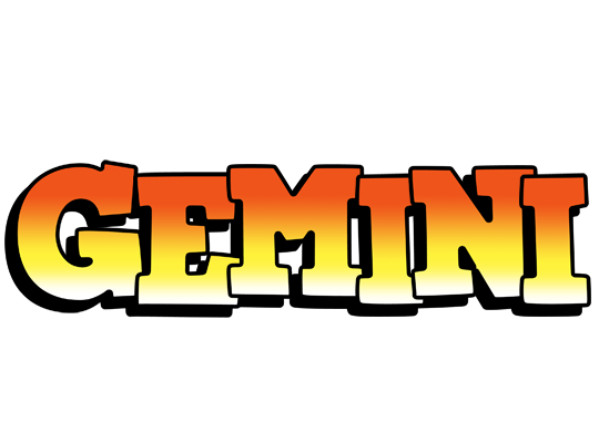 Gemini sunset logo