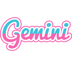Gemini woman logo