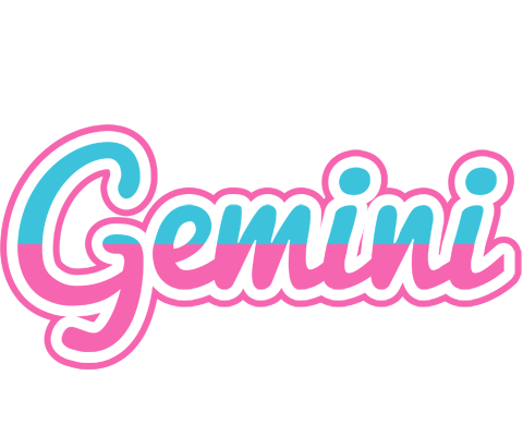 Gemini woman logo