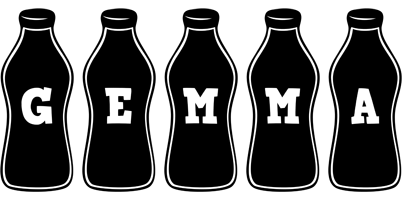 Gemma bottle logo