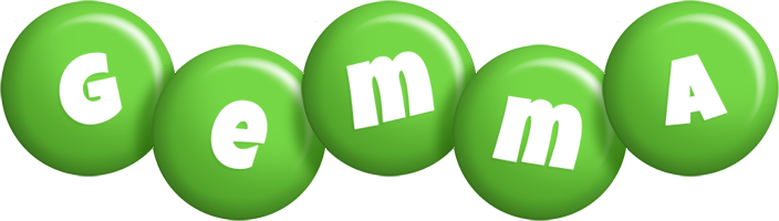 Gemma candy-green logo