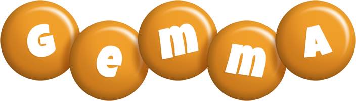 Gemma candy-orange logo