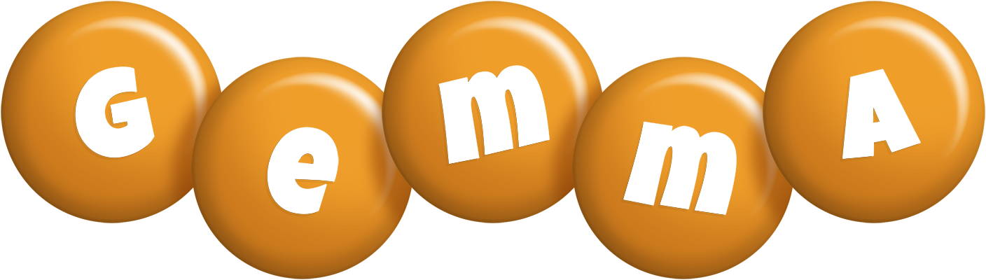 Gemma candy-orange logo