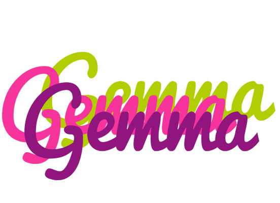 Gemma flowers logo