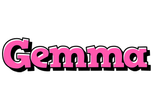 Gemma girlish logo