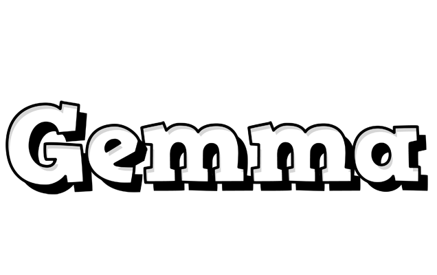 Gemma snowing logo