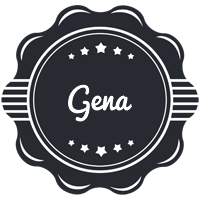 Gena badge logo