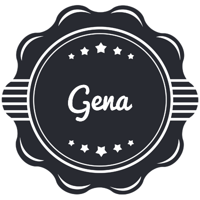 Gena badge logo