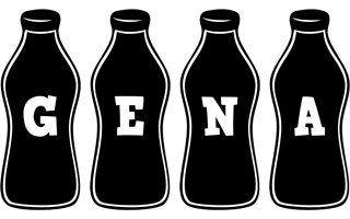 Gena bottle logo