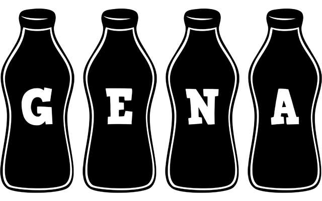 Gena bottle logo