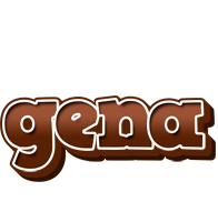 Gena brownie logo