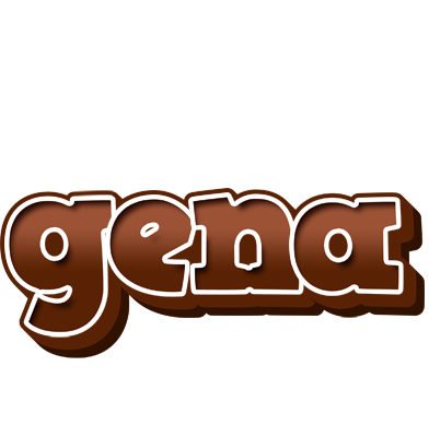 Gena brownie logo