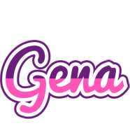 Gena cheerful logo