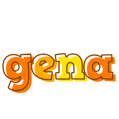 Gena desert logo