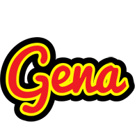 Gena fireman logo