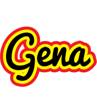 Gena flaming logo