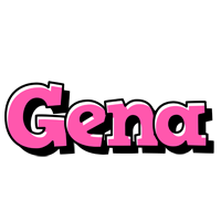 Gena girlish logo