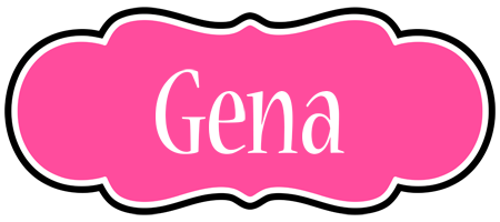 Gena invitation logo