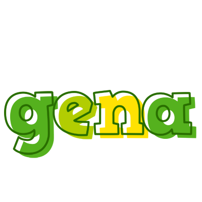 Gena juice logo