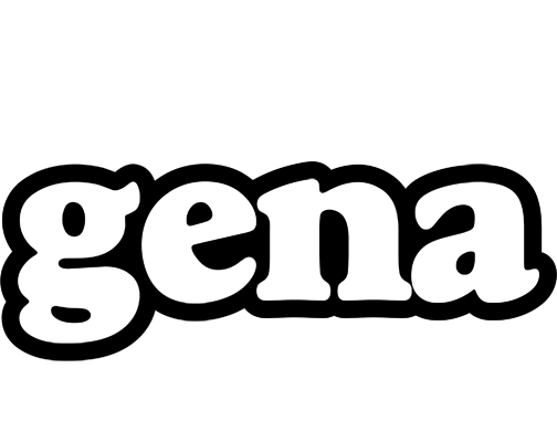 Gena panda logo