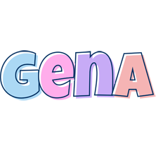 Gena pastel logo