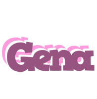 Gena relaxing logo