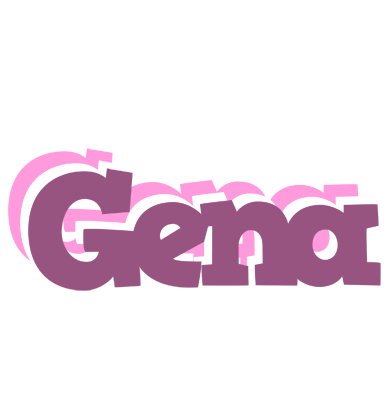 Gena relaxing logo