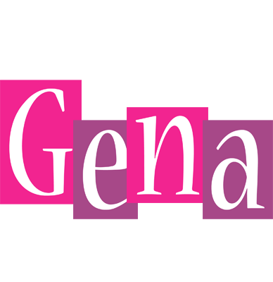 Gena whine logo