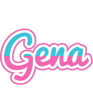 Gena woman logo