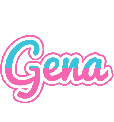 Gena woman logo