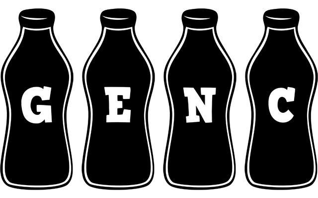 Genc bottle logo