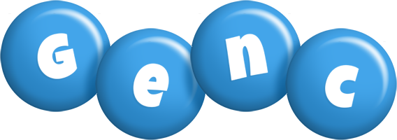 Genc candy-blue logo