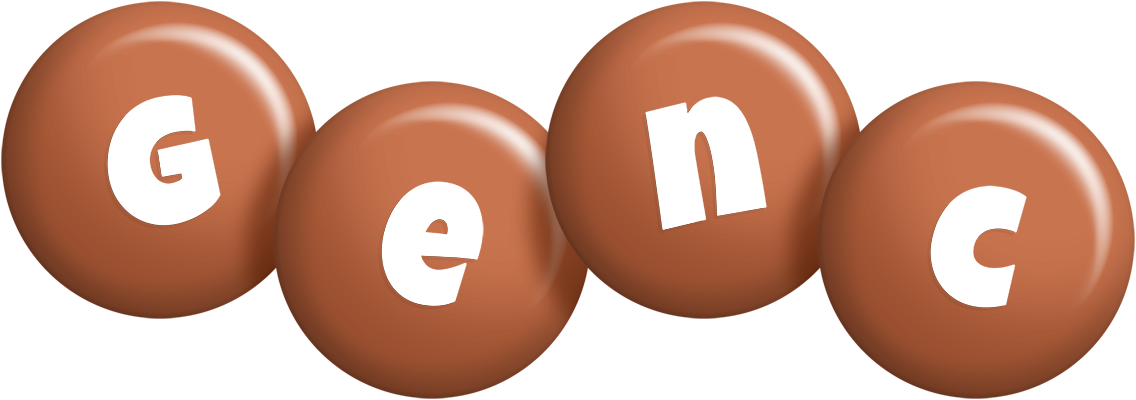 Genc candy-brown logo