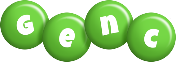 Genc candy-green logo