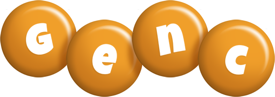 Genc candy-orange logo