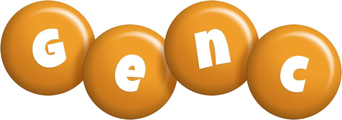 Genc candy-orange logo