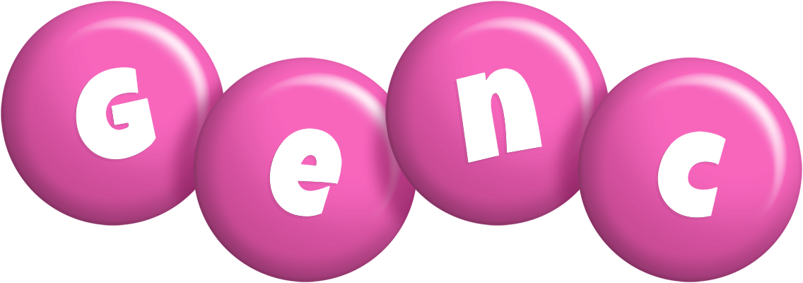 Genc candy-pink logo