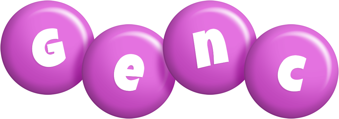 Genc candy-purple logo